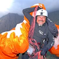 Paragliding from the Teide (Tenerife) Fran Paragliding from the Teide (Tenerife) Fran