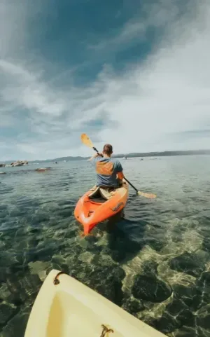 Kajakfahren und Schnorcheln in Papagayo Beach, Lanzarote