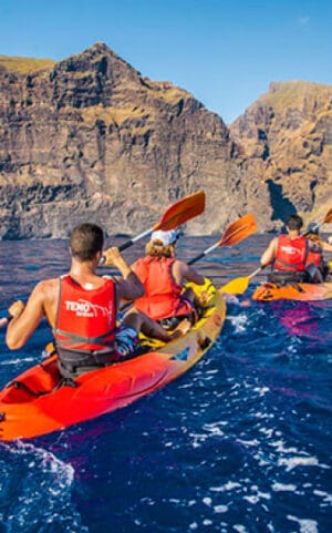 Kayak en los Gigantes