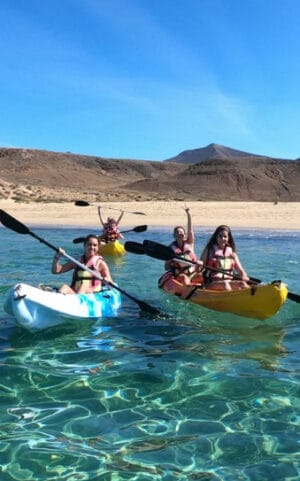 kayak y snorkel Lanzarote