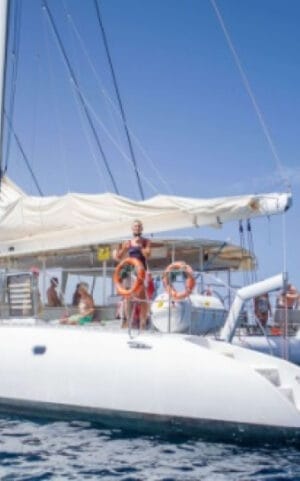 Excursión en catamarán Papagayo