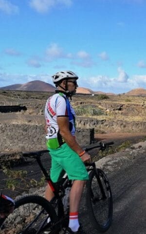 ruta en bici por volcanes lanzarote