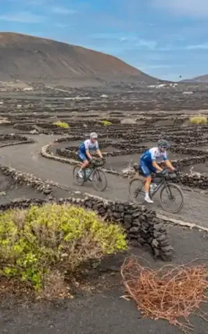 Fahrradtour auf der Insel der Vulkane
