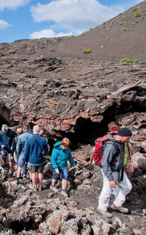 Senderismo en los volcanes