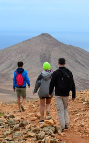 Senderismo montaña escanfraga