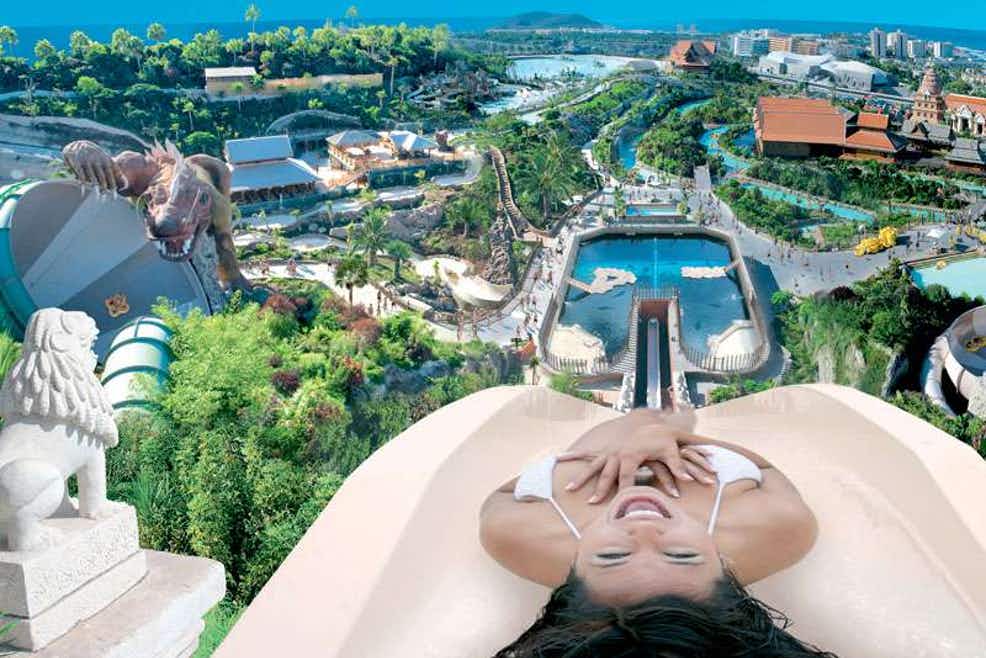 parques acuáticos en Canarias