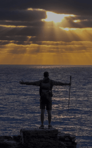 Sunset in Las Cuevas de Ajuy