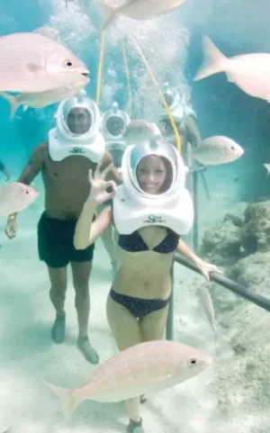 Sea Trek Helmtauchen auf Lanzarote | Erforsche den Meeresboden