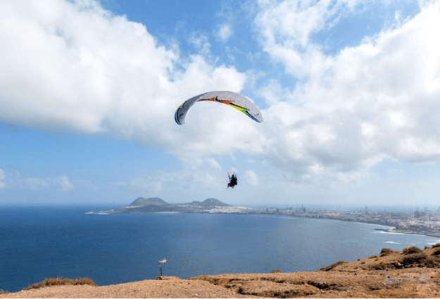 Gleitschirmfliegen auf Gran Canaria