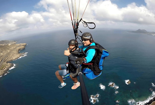 Gleitschirmfliegen auf Gran Canaria