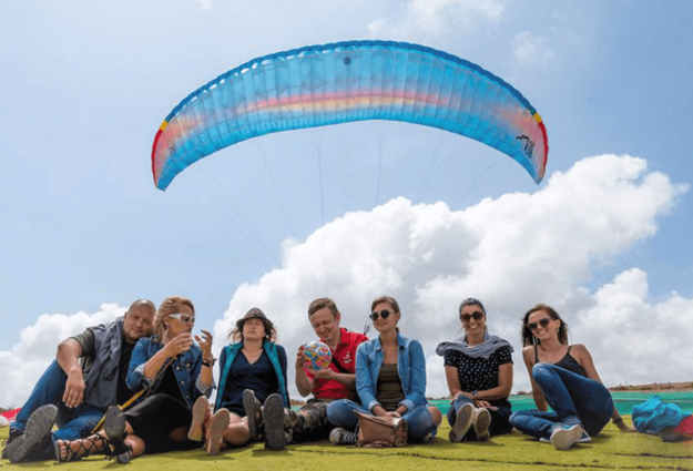 Gleitschirmfliegen auf Gran Canaria