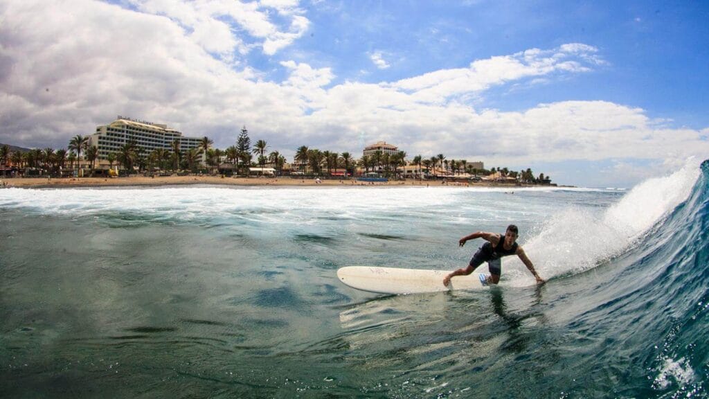 surfing in Tenerife