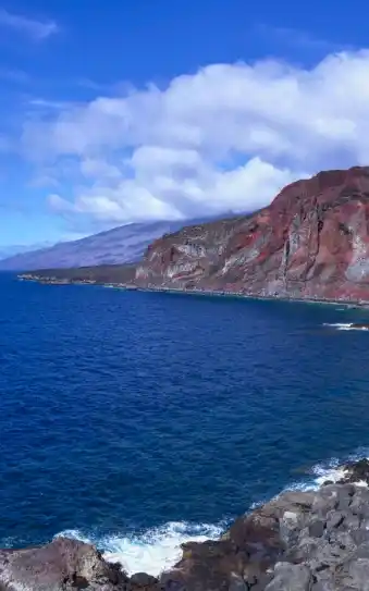 Imagen de una playa en El Hierro