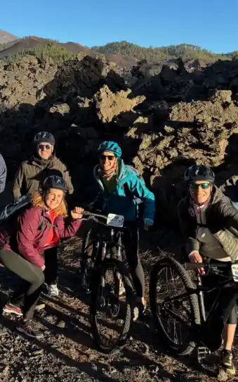 Grupo en Chinyero
