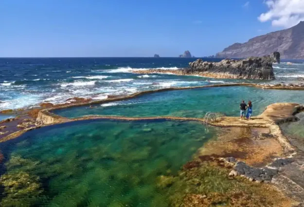Piscinas naturales en El Hierro