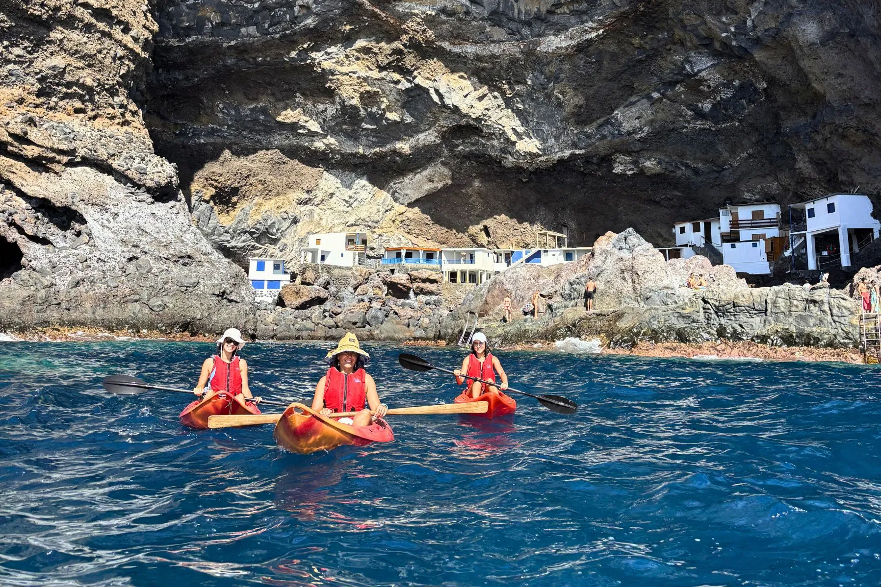 Por&iacute;s de la Candelaria en Kayak